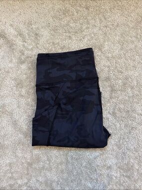 lululemon athletica Black Camo High-Rise Leggings